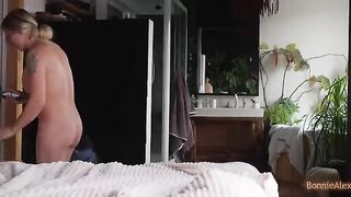 Alex caught Bonnie with a vibrator and helped her achieve a climax