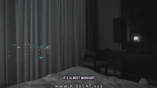 Is it a dream? Step son fucked his step mom in a hotel room they shared