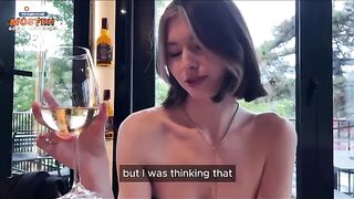 An 18-year-old girl got fucked by a rich guy on their first date