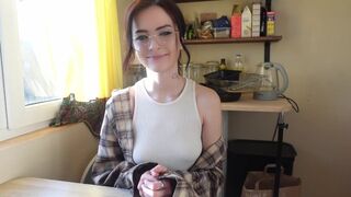 A nerdy girl turns out to be a real anal monster in this steamy scene
