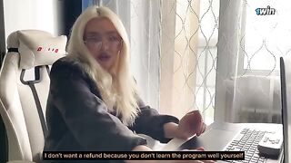 The misunderstanding with the tutor was resolved with a passionate session