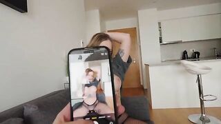 I'm teaching my boyfriend a lesson through his best friend, showcasing my wild side as Leah Meow