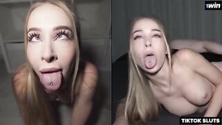 A girl reached out to us on TikTok - An extremely tight chick loves rough sex - Nata Ocean