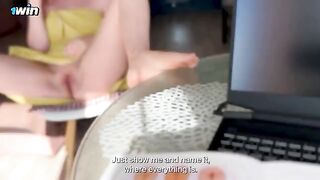 A stepmom explained to her stepson the clitoris structure