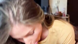 Amateur couple gets caught in a steamy, real homemade session