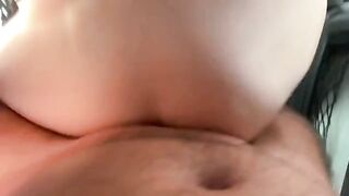 Hot teen gets fucked by bus full of horny people in an orgy