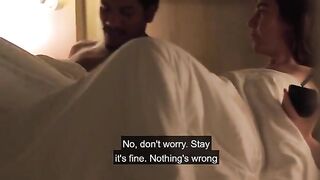 A step-niece is shocked to see her uncle walking around the house naked