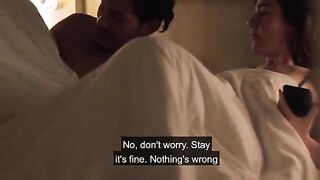 A step-niece is shocked to see her uncle walking around the house naked