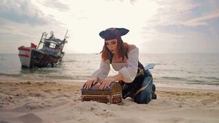 The real treasure was under Captain Sweetie Fox's panties, a stunning surprise