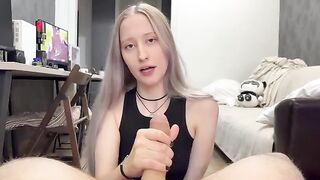 A cute elf girl with silver hair gets fucked hard
