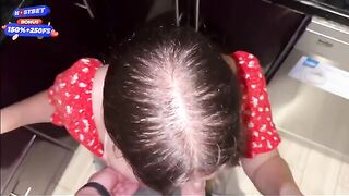 The guy did not believe that the girl could cum with that sound
