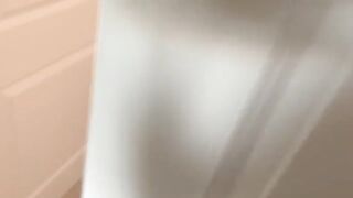 Spying on the hot Goth step sister with big natural tits is forbidden