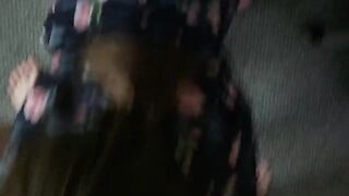 A step sister is getting punished for her career as a porn model in this intense video