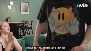 Hot teen friends presented me with a stunning birthday threesome