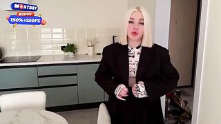 The disgruntled neighbor got fucked hard by the hot blonde