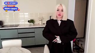 The disgruntled neighbor got fucked hard by the hot blonde