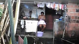 A black woman did not know there was a hidden camera