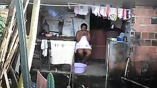 A black woman did not know there was a hidden camera