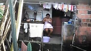 A black woman did not know there was a hidden camera