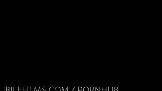 Two girls are having fun in the bedroom at night