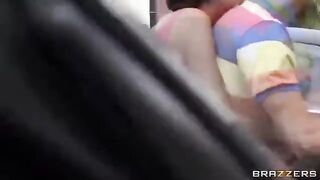 The guy with his friends fucked two whores in a steamy car scene