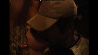 A girl came to her brother for help and started to kiss him