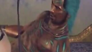 Brunette woman has long sex with a man’s cock