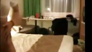 Cute slender girl gets fucked at home with a good finish