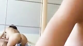 Private home video of a couple with excellent blowjob skills