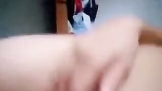 Babe lies and sucks huge dick of her boyfriend in this hot vid