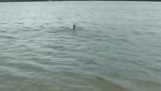 Two Russian students have sex on the nature with two negros