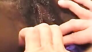 Young black girl fucked by a white old man