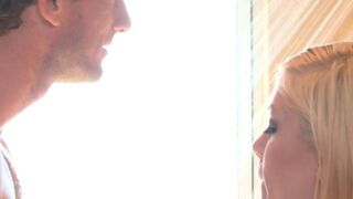 A young couple have sex right in the shower