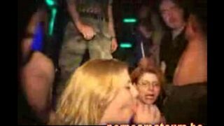 Bunch of sluttered bitches rest in the night club