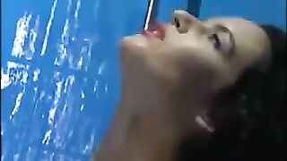 A couple has a usual sex session right in the bathroom, no exception this time
