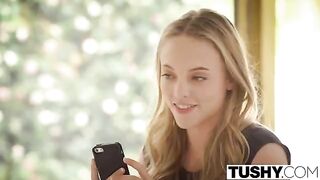 Man fucked two students in his anal hole in a hot threesome