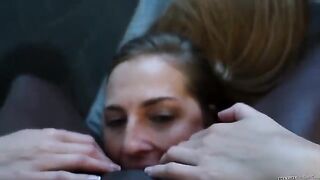Two beauties are not ashamed to lick each other's sweet pussies, especially in passionate interracial scenes