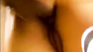 Two guys fucked sexy Asian at her home, a steamy scene reminiscent of MEN.com's intense group encounters