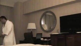 He brought a whore to the hotel and started to undress her