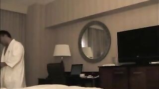 He brought a whore to the hotel and started to undress her