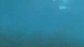 A group of sexy aqualangists have a hot sex party at the bottom of the sea