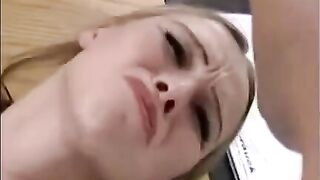 A hand job with a cock and pussy at the same time