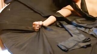 Girl, after blowjob, spread her legs to be fucked hard
