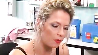A girl has sex after piercing her clitoris