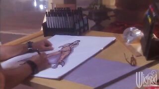 A super cute mistress with a big beautiful pair of tits