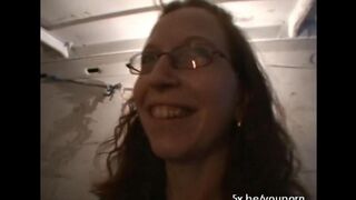 A hot girl is fucking with two guys in an interracial threesome