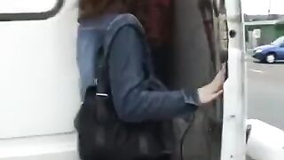 A hot girl is fucking with two guys in an interracial threesome