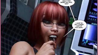 The first comic porn with monsters, featuring Minecraft and Transformers action