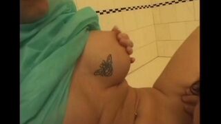 The doctor examined the girl and licked her pussy on the table