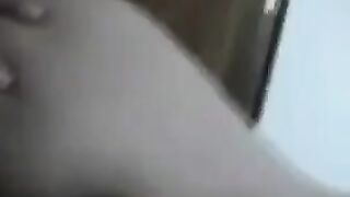 A negro man fucked his ex-girlfriend in the ass and made a video